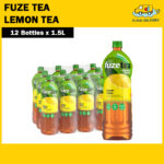 Fuze Tea Ice Lemon Tea Bottle (12 x 1.5L)