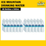 [Bundle of 2] Ice Mountain Drinking Water (24 x 500ml)