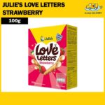 Julie's Love Letters Strawberry 100g