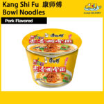 Kang Shi Fu 康师傅  Bowl Noodles - Pork & Fried Shallot - Expiry 24 Jan 2026