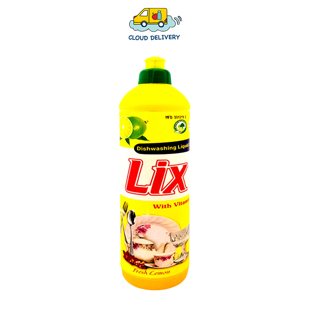 Lix Fresh Lemon Dishwashing Liquid 400g Lix Fresh Lemon Dishwashing Liquid 400g - Image 1