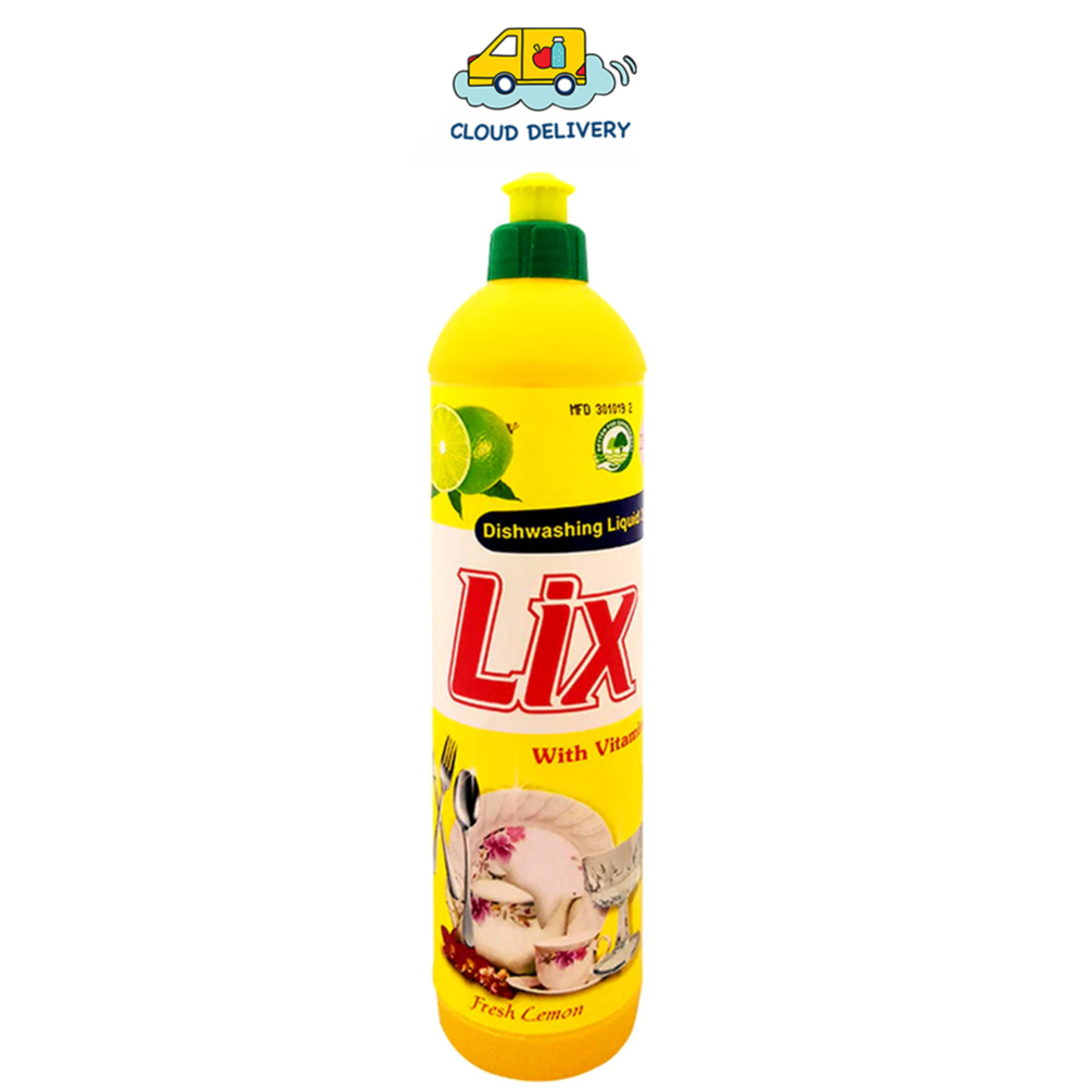 Lix Fresh Lemon Dishwashing Liquid 800g Lix Fresh Lemon Dishwashing Liquid 800g - Image 1