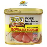 Mili Pork Luncheon Meat - Premium (30% Less Sodium) 340g - EXPIRY 27 MARCH 2023