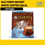 OLD TOWN Instant White Coffee Halal - Less Sugar  - Expiry 27 May 2026