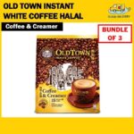 [Bundle of 3] OLD TOWN Instant White Coffee Halal - Coffee & Creamer - Expiry 07 Mar 2026