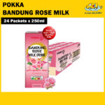 Pokka Bandung Rose Milk Packet (24 x 250ml)