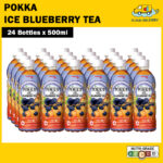 Pokka Ice Blueberry Tea (24 x 500ml) - Expiry 27 Feb 2026