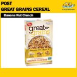 Post Great Grains Cereal - Banana Nut Crunch 439g - Expiry 25 June 2026
