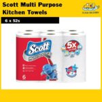 Scott Multi Purpose Kitchen Towels (6 x 52s)