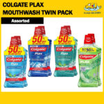Colgate Plax Mouthwash Twin Pack (2 x 750ml)