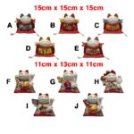 Fortune Cat Coin Bank / Waving Hand (SMALL) [Zhao Cai Jin Bao / Jin Yun Lai Fu / Jin Yun Jin Bao / Xin Xin Xiang Yin]