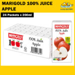 Marigold 100% Juice (24 x 200ml) - Apple