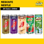 Nescafe Coffee / Nestle Milo Can Drink (24 x 240ml)