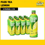 Fuze Tea Ice Lemon Tea Bottle (12 x 1.5L) - Expiry 27 Apr 2027